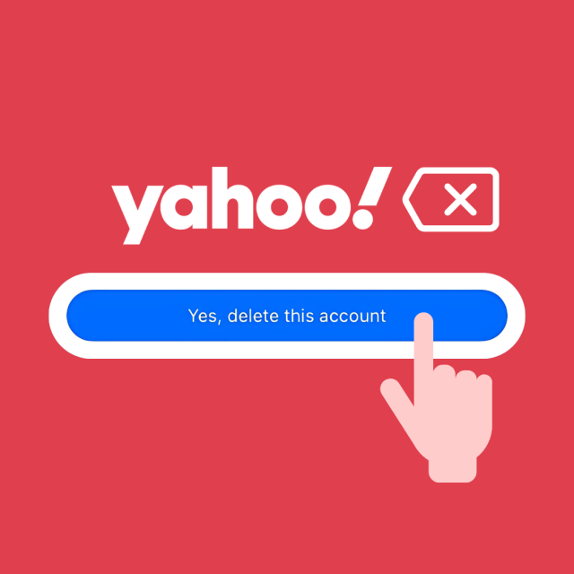 Yahoo! Yes, delete this account. 