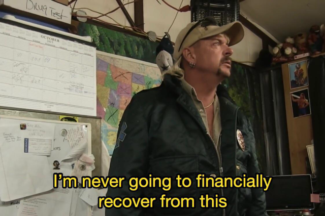 “I’m never going to financially recover from this”