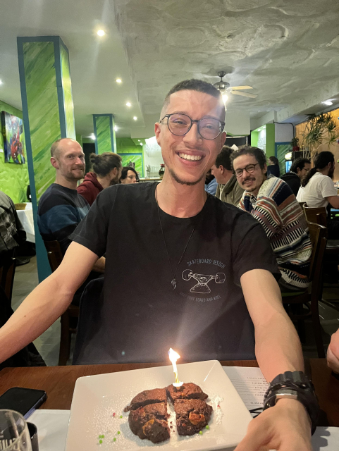 Birthday party at Tuta's Christmas party