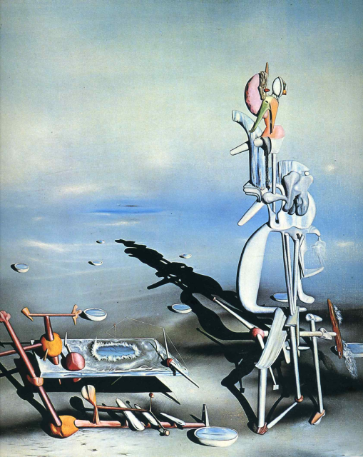 obraz od umělce jménem Yves Tanguy