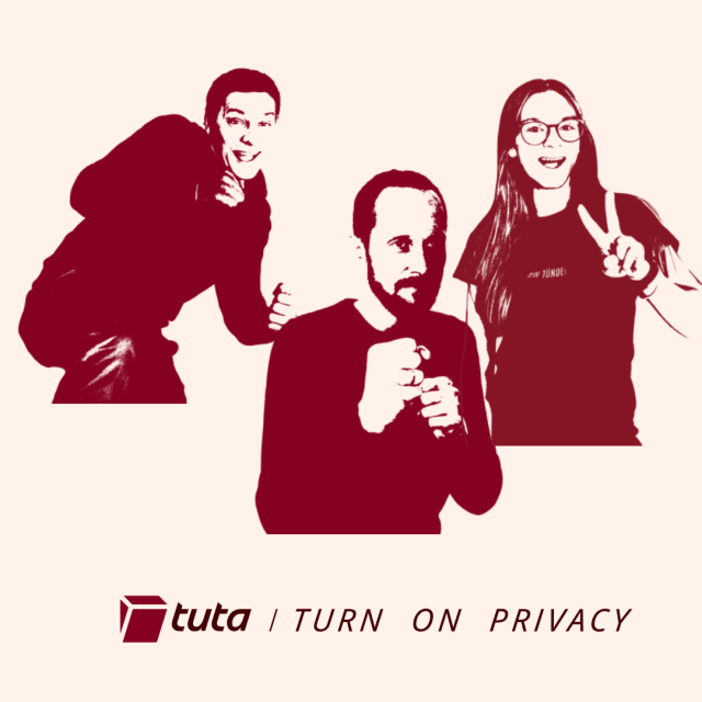 Tuta Team members in a fighting position.