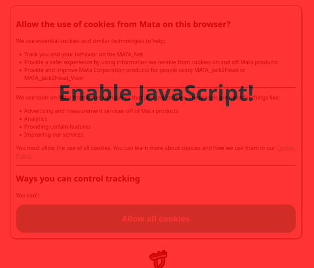 Enable JavaScript!