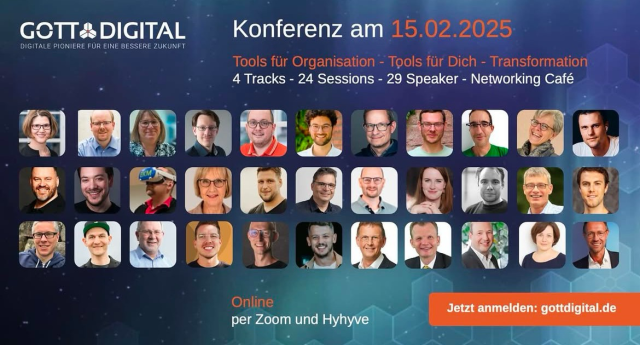 Alle Speaker der Konferenz