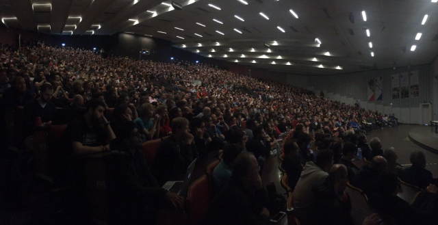 almost 1400 people in the FOSDEM audience in 2020 when Daniel spoke about HTTP/3