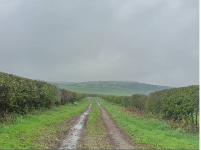 Torpenhow Hill. 

When the Saxons arrived and asked the Welsh the name of that hill, the Welsh said "pen" which means "hill" in Welsh. So the Saxons used their word for hill, "tor," and called it Torpen (hill hill).

Then the Norse arrived and the same process added the their world for hill "Haugr". So now it was Torpen Haugr (Hill Hill Hill).

Later, the English called it Torpenhow Hill (Hill Hill Hill Hill)