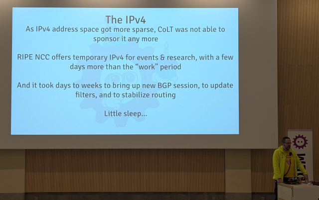 The IPv4
…
RIPE NCC offers temporary IPv4 for events and research
…