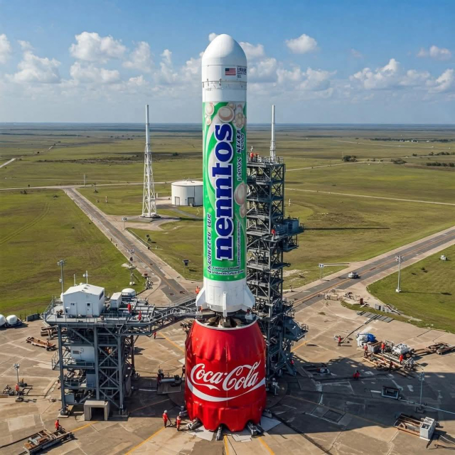 Space Karen's rocket = a giant bottle of coke with a huge tube of mentos on top

https://imgur.com/gallery/seems-that-musk-has-learned-from-past-failures-PbJlnex