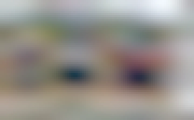 Photo: A storefront with two windows and a sign on each.
1. Nothing in  my store is made or shipped through the USA.
2. Make America Go Away M.A.G.A. 