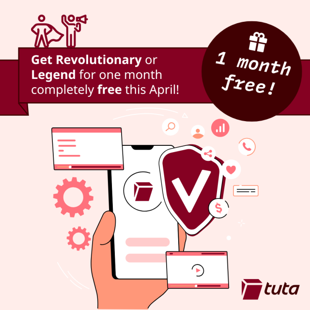 o (ot
(>
J ,
Get Revolutionary or m
Legend for one month Fr onth
completely free this April! Tees
= | \]
\/.
_
=== )gytuta
