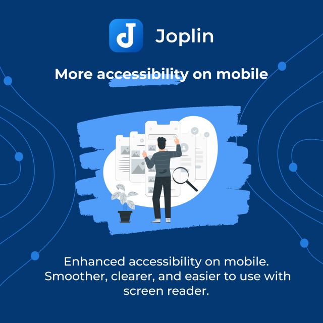 More accessibility on mobile
Enhanced accessibility on mobile.  Smoother, clearer, and easier to use with screen reader.