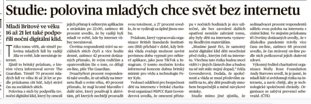 PrintScreen článku z MFD