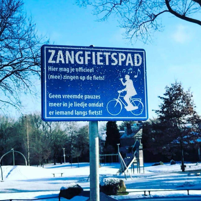 Zangfietspad 