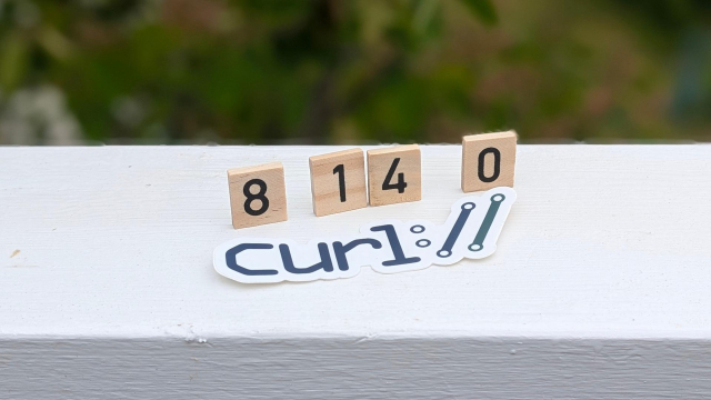 8 14 0 in wooden tiles and a curl sticker