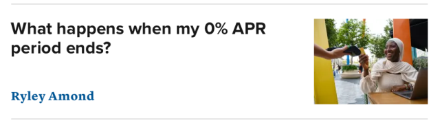 What happens when my 0% APR period ends?