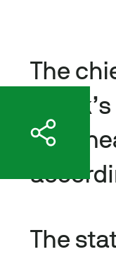The left side of a web page showing a green "share" rectangle (presumably to share the content) obscuring part of the text from the article. Not much text is readable but this is a regular TechCrunch article.