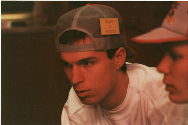 Me, in a closeup shot in 1990