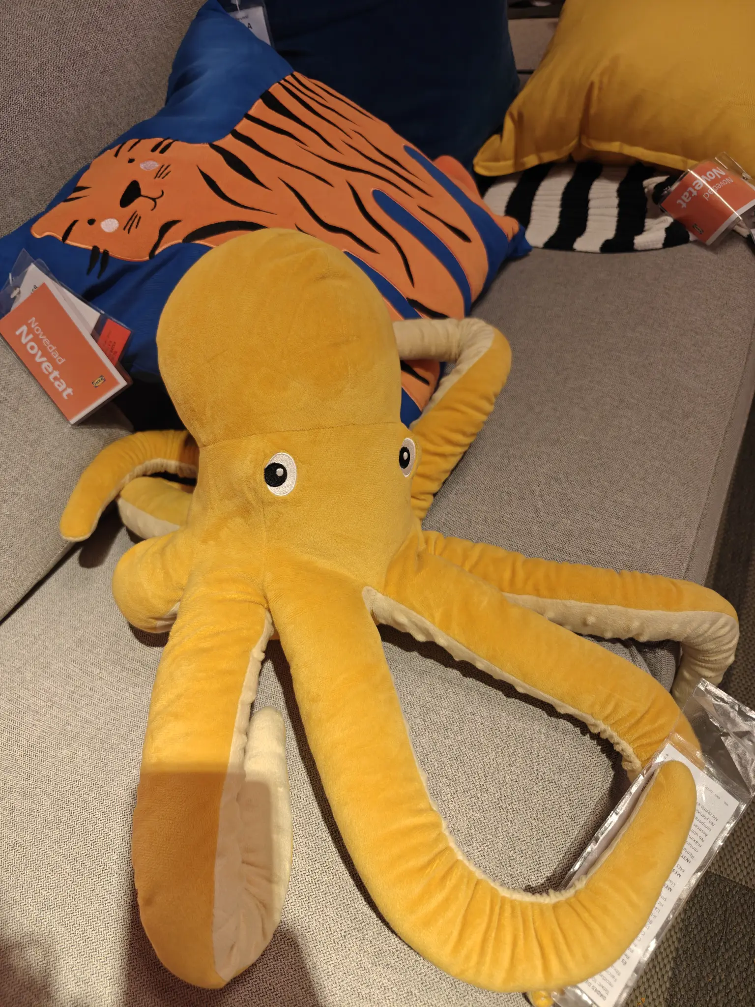 Blavingad Ikea octopus plush
