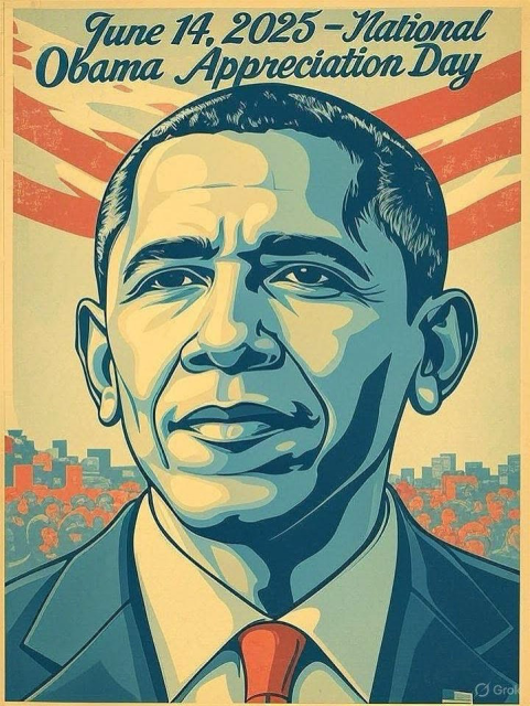 June 14, national Barack Obama appreciation day