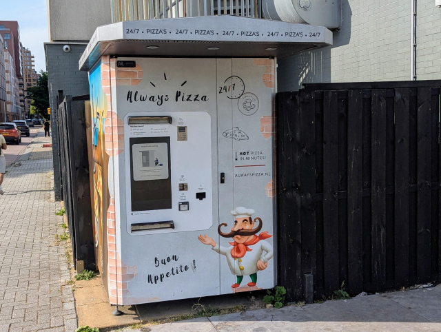 A machine called Always Pizza.