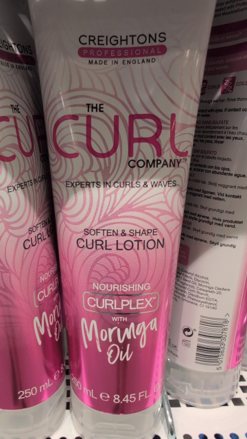 A photo of a hair product from The Curl Company