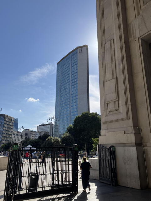 The Pirelli Tower in Milan, more commonly known as “Il Pirellone”