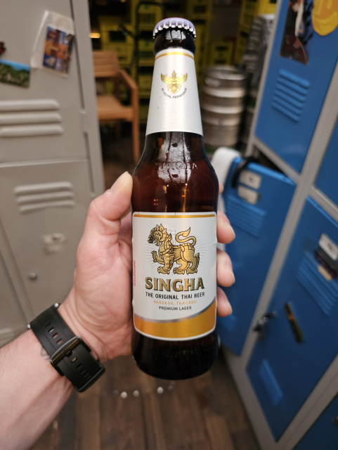 fľaša Vietnamského piva, ležiak tretinka