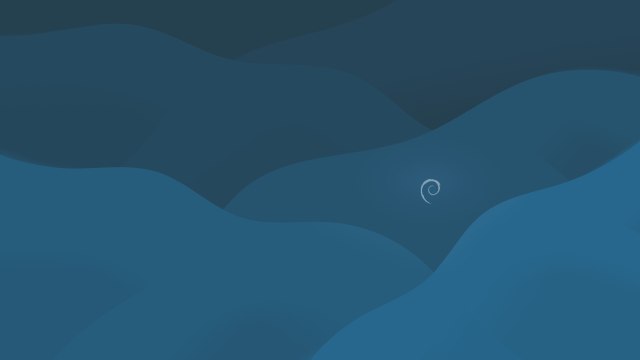 Debian Ceratopsian wallpaper by Elise Couper
