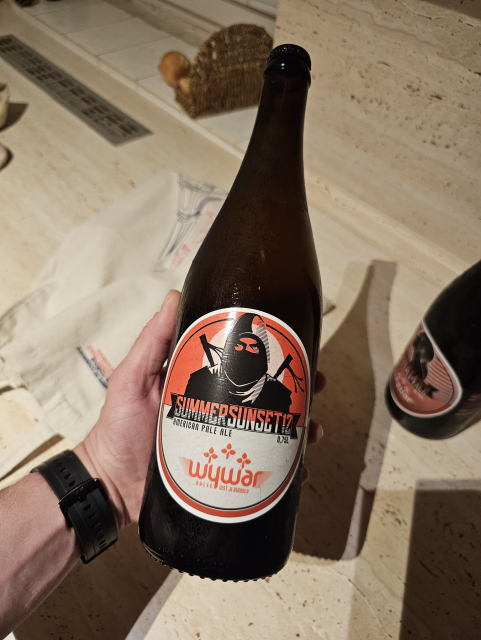 pivo Wywar Summersunset APA s sklenej fľaši 