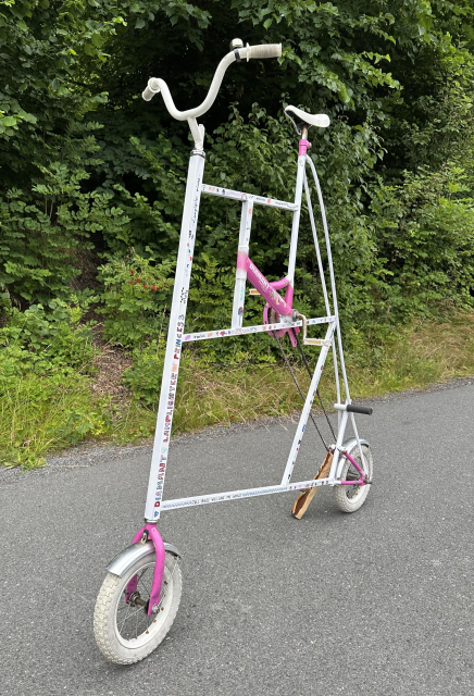 tall bike from the other side
