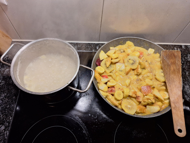 Riz Casimir am Köcheln