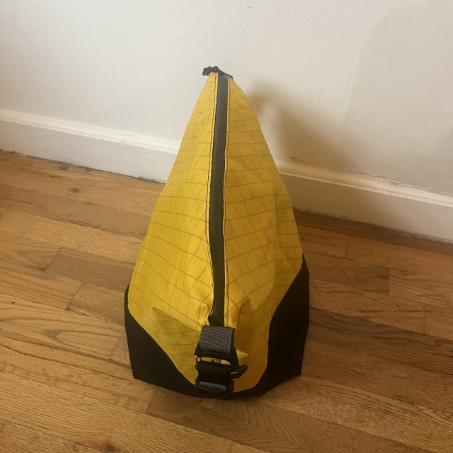 side view of the new bag