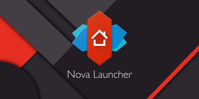 A banner image for the Android app Nova Launcher. 