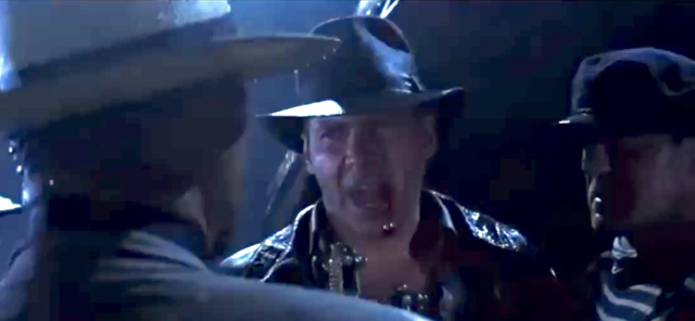 Beat up Indiana Jones say "It belongs in a musem!"