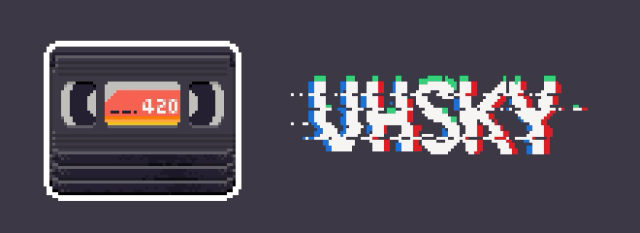 VHSky logotype