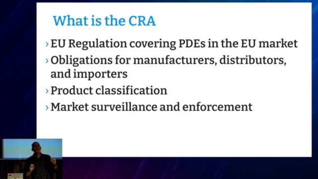 EU Regulation covering PDEs in the EU market
Obligations for manufacturers, distributors,
and importers
Product classification

» Market surveillance and enforcement
