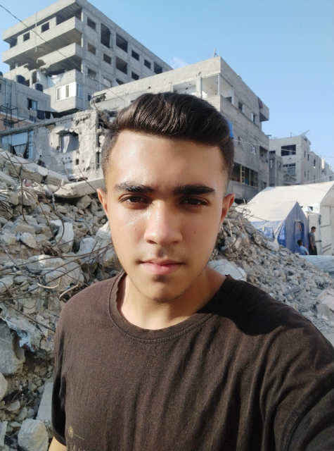Mohammed Salem, un Gazaoui de 19 ans.