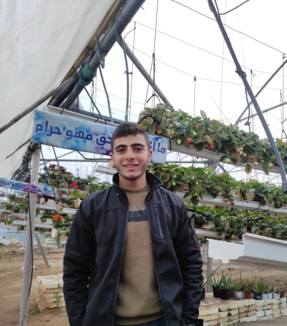Abdullah, un Gazaoui de 20 ans.