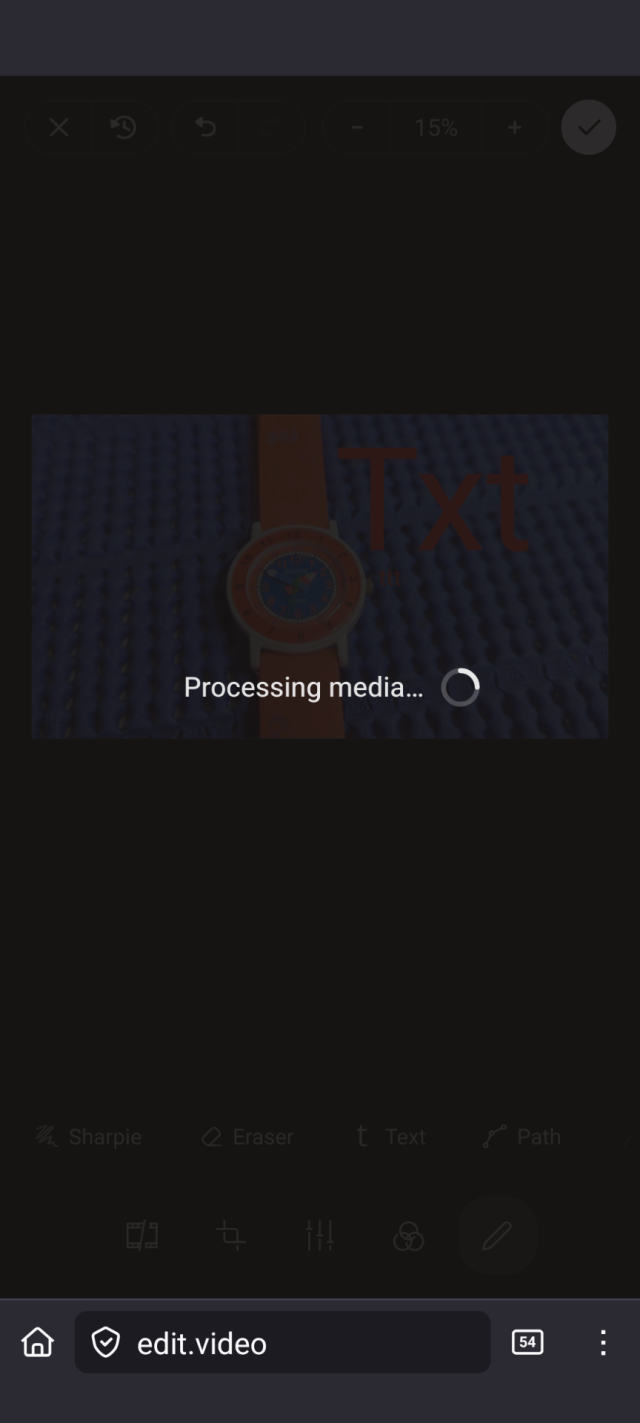 Screenshot export hangs