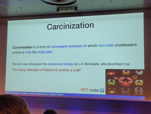 Introduction slide about convergent evolution of crustaceans to acquire a crab-like body plan.
