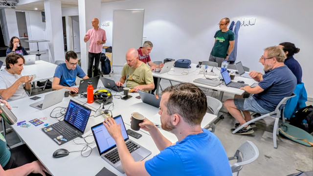 People working together 