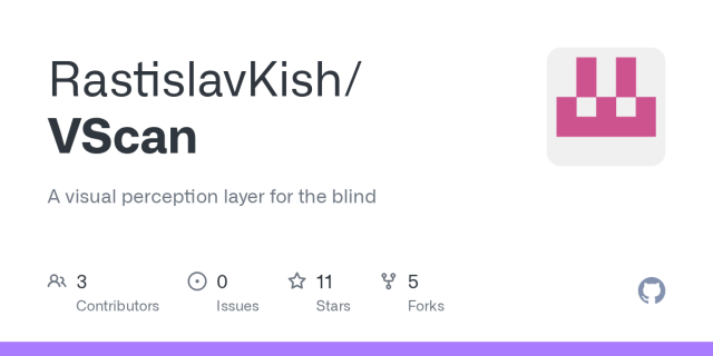 GitHub - RastislavKish/VScan: A visual perception layer for the blind