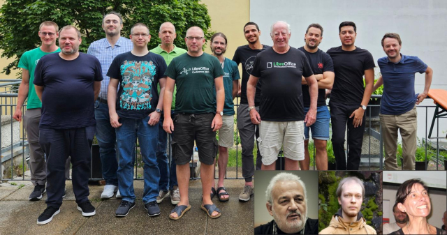 Group photo of TDF team