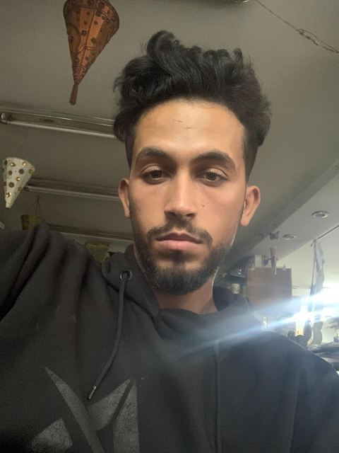 Mohammed Shobair. 23 years old, from Gaza
