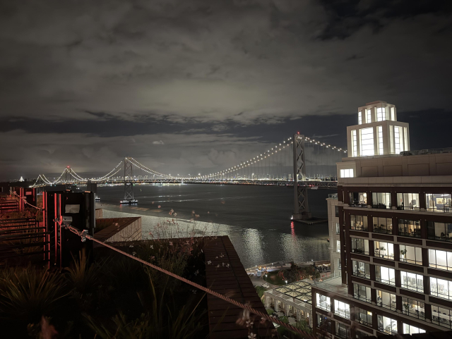 The Bay and the bridge