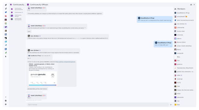 The same screenshot as before, but in light mode