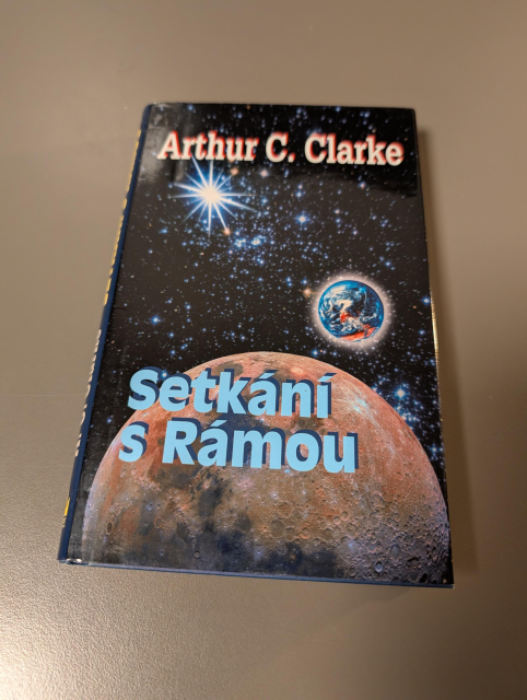 Kniha Setkání s Rámou od nakladatelství Baronet.