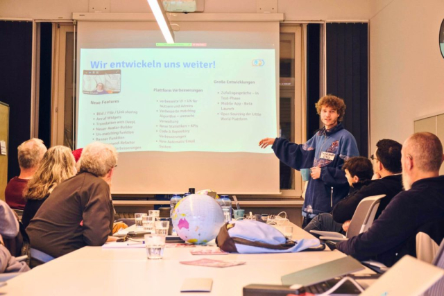 Tim berichtet über die neuesten Entwicklungen