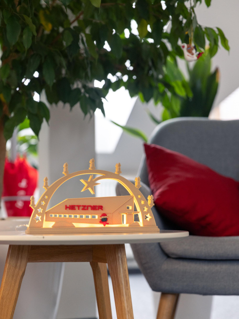 3D printed Hetzner candle arch