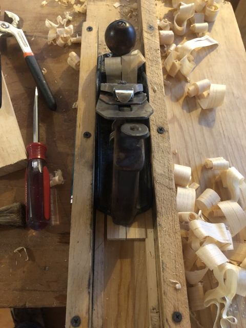 Ya mero... hice 47 tiritas; necesito 44 pero por si las moscas.