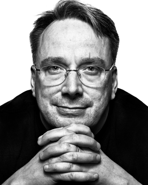 A pic of Linus Torvalds, the creator of Linux and git. Source   https://www.facesofopensource.com/linus-torvalds/